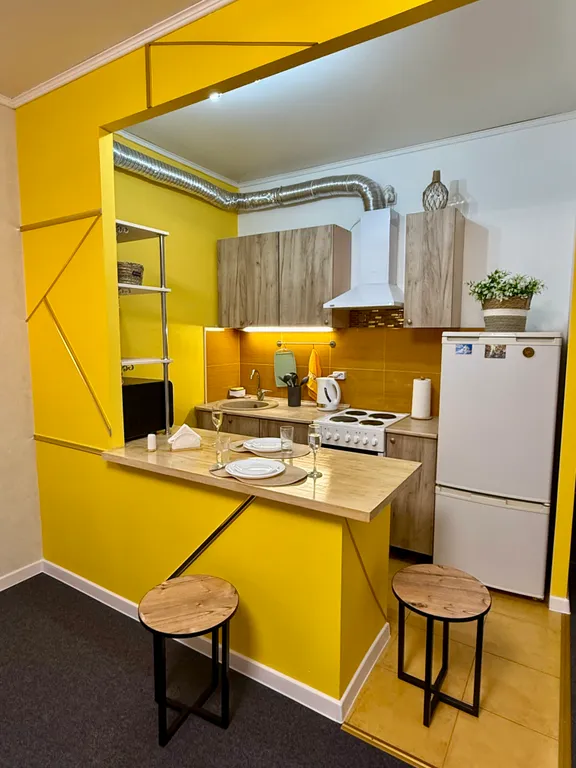 Уютная квартира, с дизайнерским ремонтом и панорамным видом