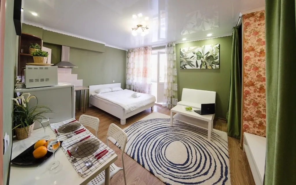 Квартира "Rent70" Студия у проспекта Ленина с парковкой. Московский тракт 83 — аренда посуточно в Томск