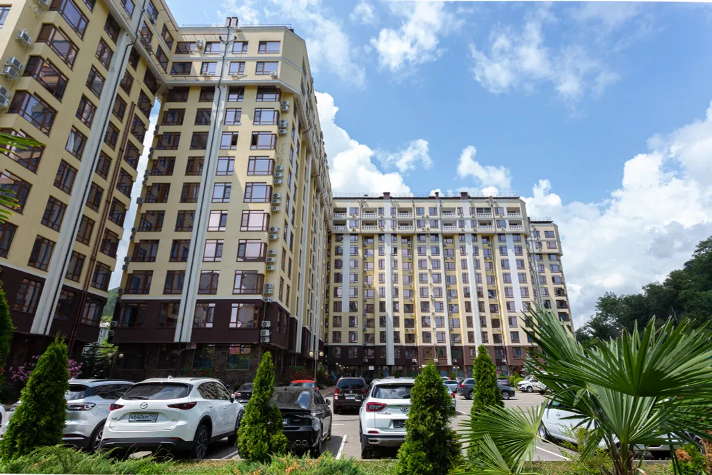 Квартира с балконом на 4 гостей. Кватро 135