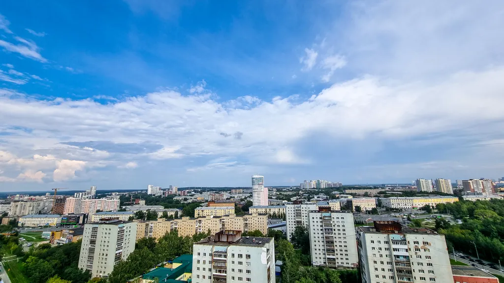 Квартира Квартира Вид на город, метро Уралмаш — Екатеринбург