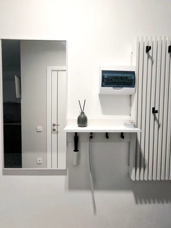 Солнечная студия для двоих рядом с парком