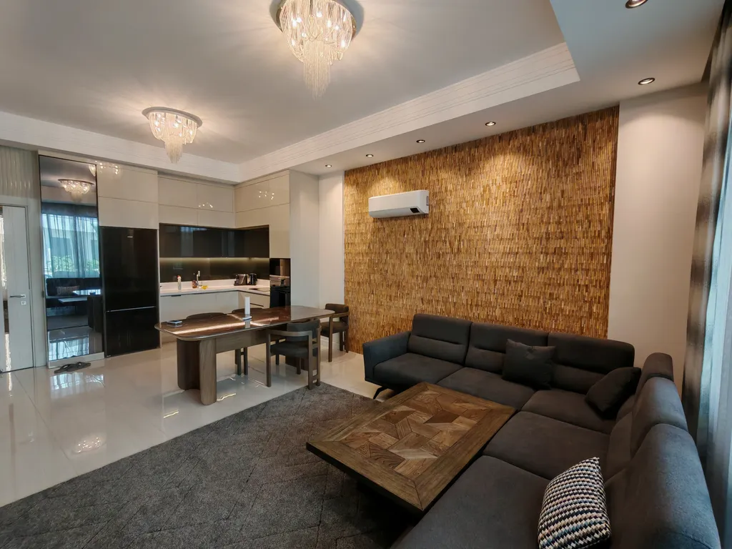 Квартира 2+1 garden в Azura World c видом на бассейн и аквапарком