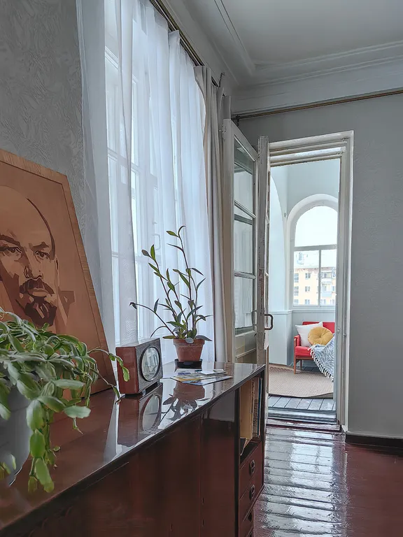 Уникальная двухкомнатная квартира в стиле ретро