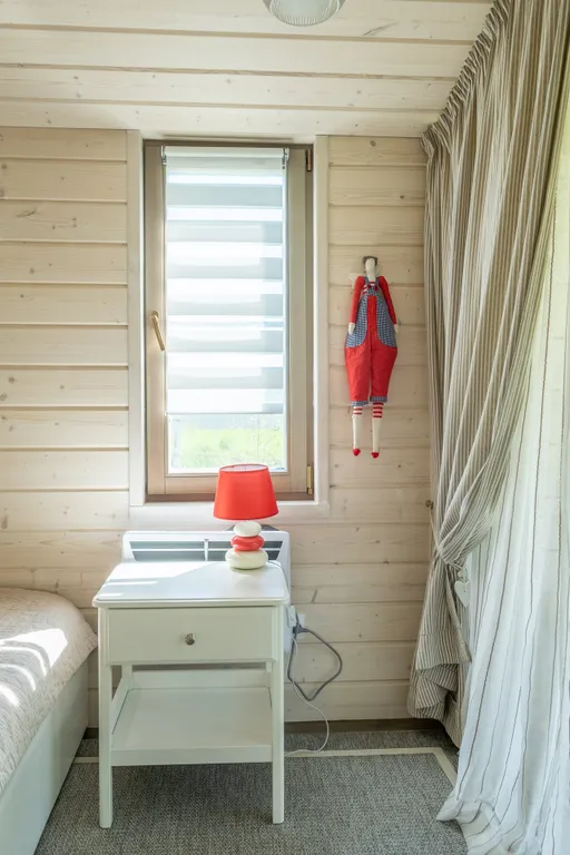 Лисий домик с камином