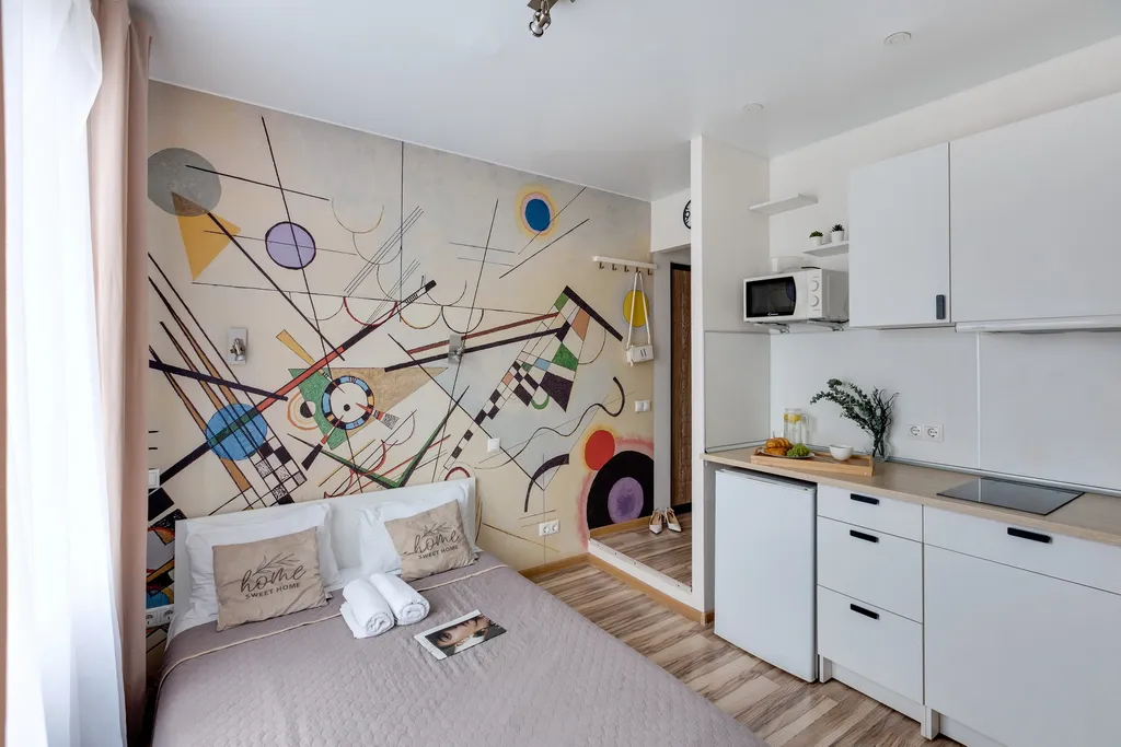 Современная студия в 19 минутах на машине от аэропорта Внуково