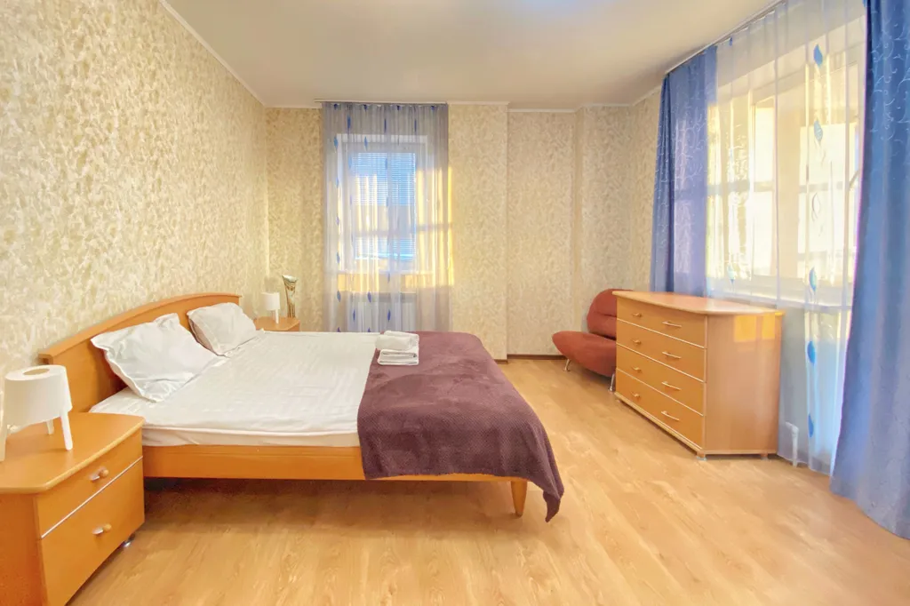 Квартира Просторная квартира Апарт-Комфорт в центре с большим балконом — Ярославль