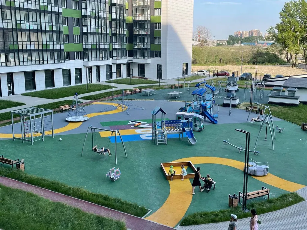 Квартира Квартира Уютная новая однушка рядом с аэропортом и метро — Санкт-Петербург