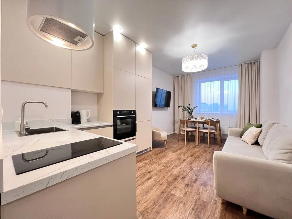 Квартира Квартира Видовая трешка с теплой лоджией у аквапарка — Новосибирск