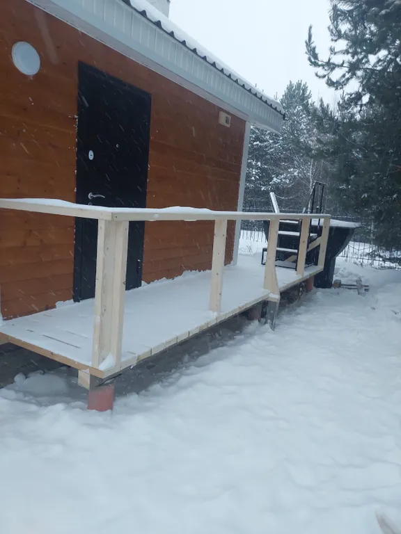 Коттедж с банным чаном и сауной