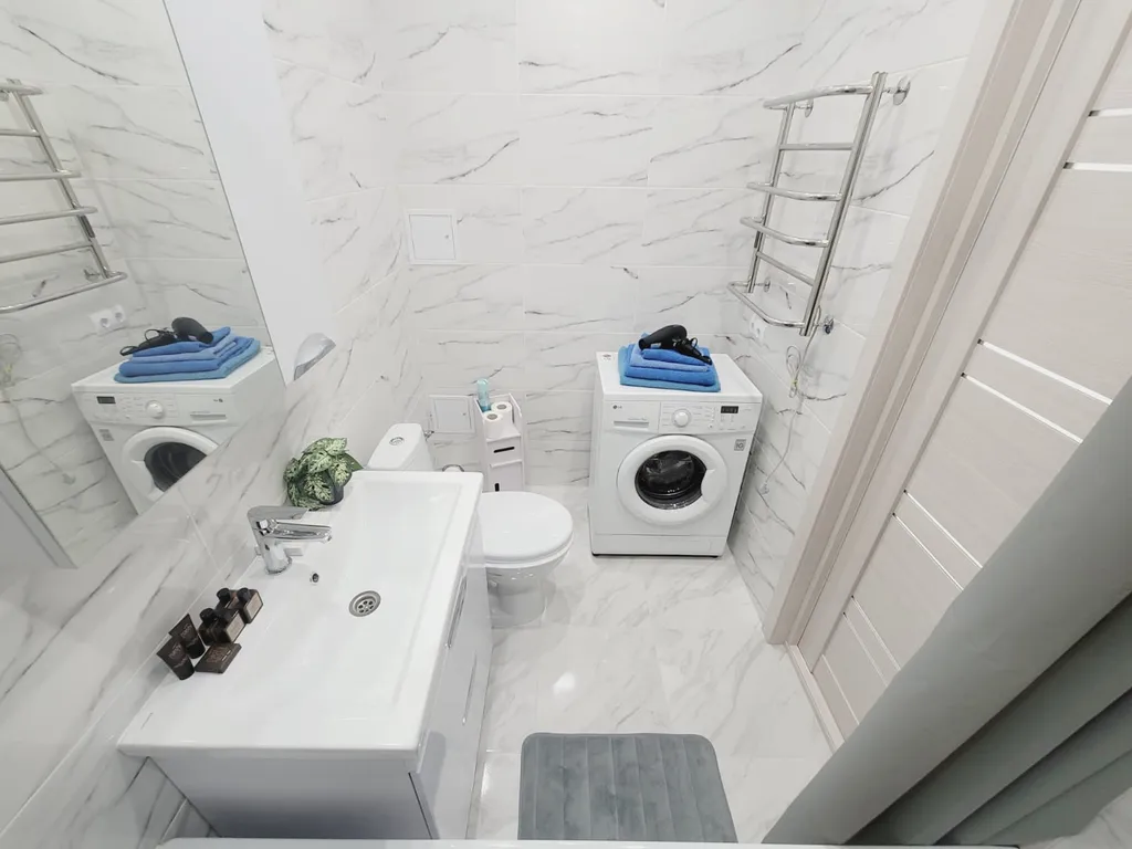 Светлая квартира для семьи и бизнес-путешественников