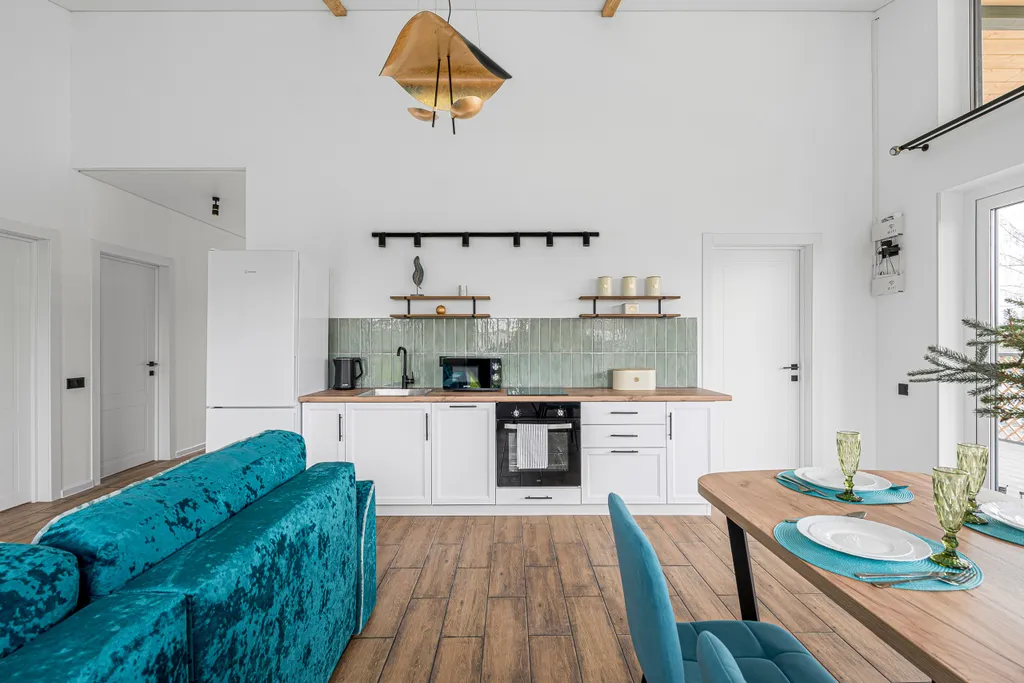 Дом у склонов