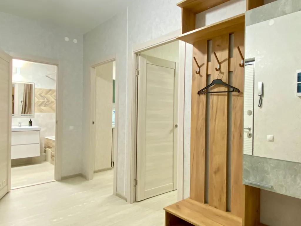 Евро-двухкомнатная с шикарным видом на реку Кама и город