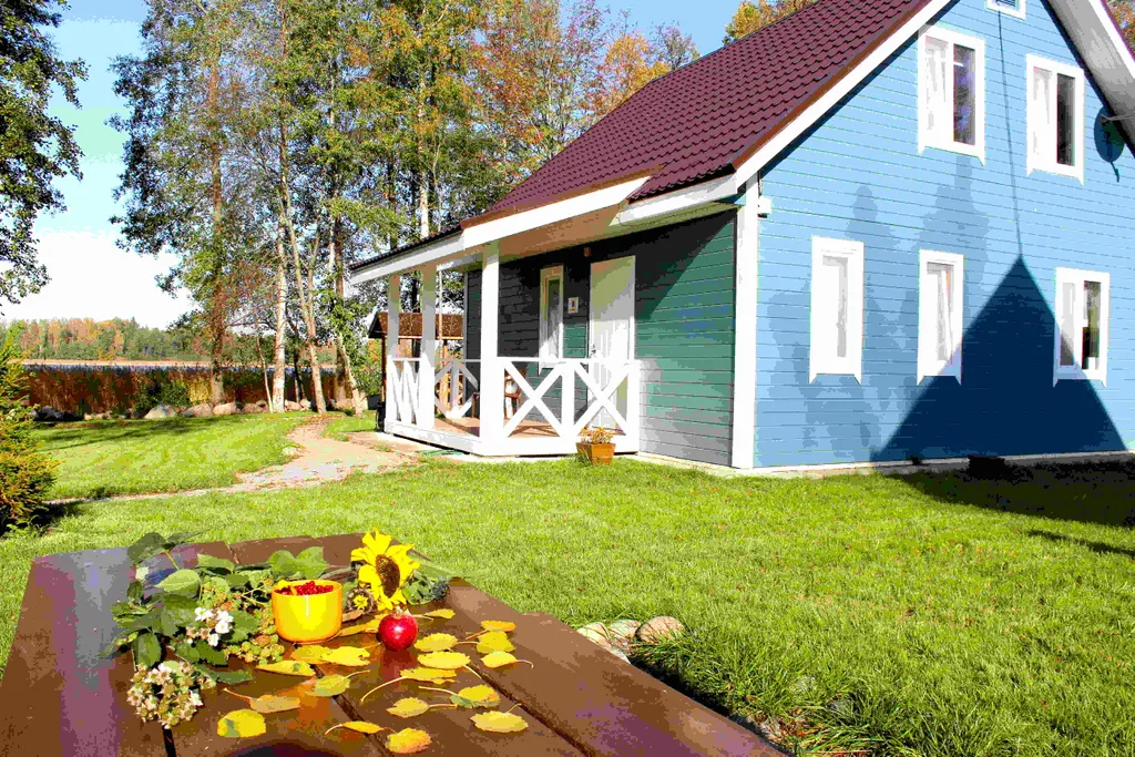 Коттедж 8ми местный коттедж на берегу озера Вуокса — Марьино