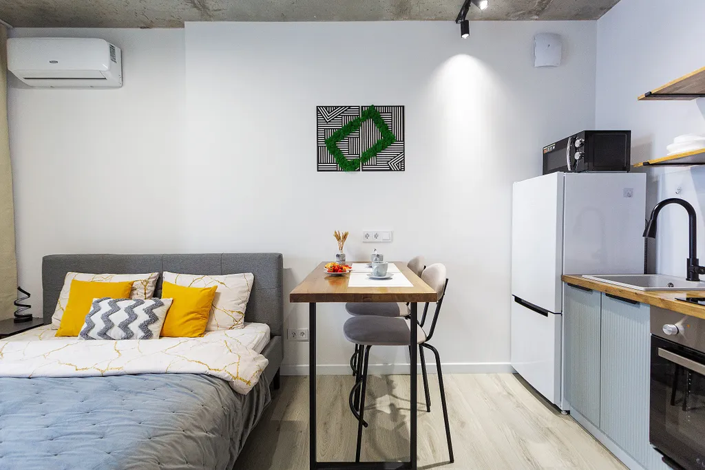 Квартира Квартира Видовая студия в стиле лофт — Новосибирск