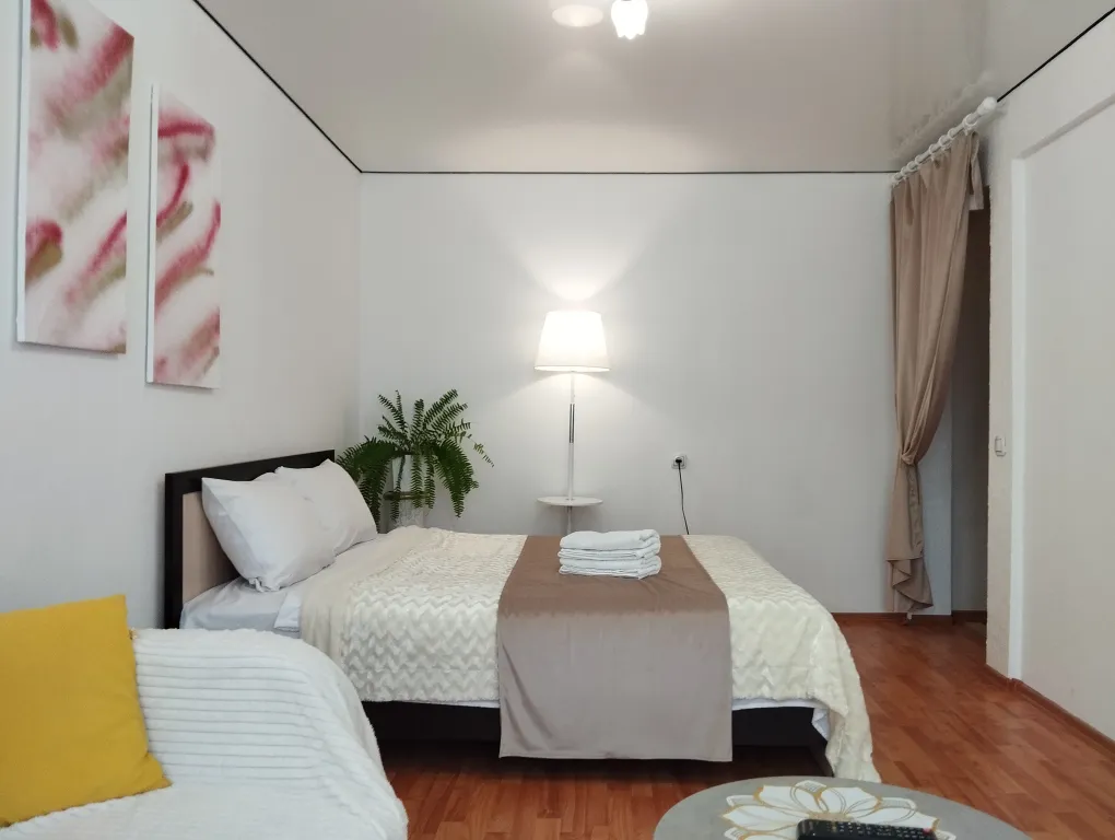 Светлая квартира в самом центре у площади Победы