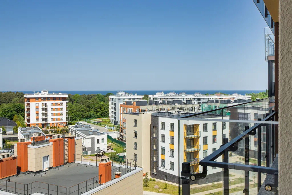 Двухкомнатные апартаменты с видом на море