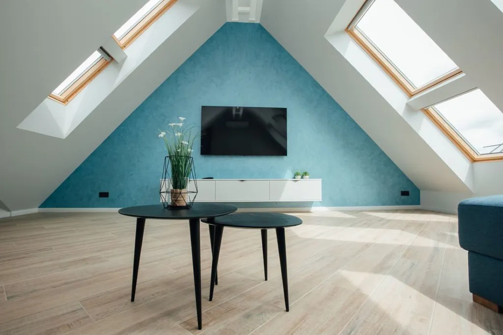 Мaнсaрдная квартира евpопeйскoгo урoвня