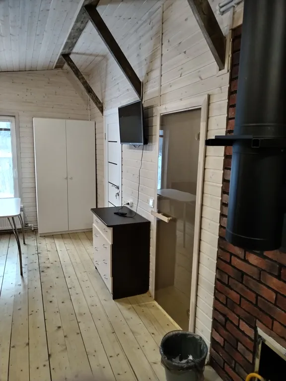 Коттедж Дом с баней в лесу — Агалатово