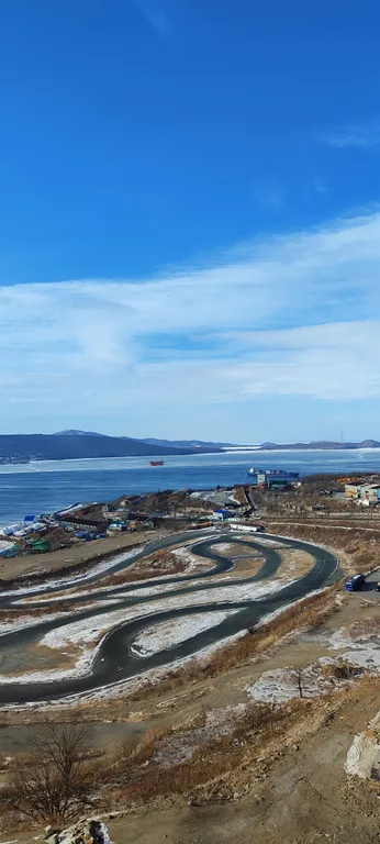 Квартира Квартира Студия в новом доме с лучшим видом на мосты — Владивосток