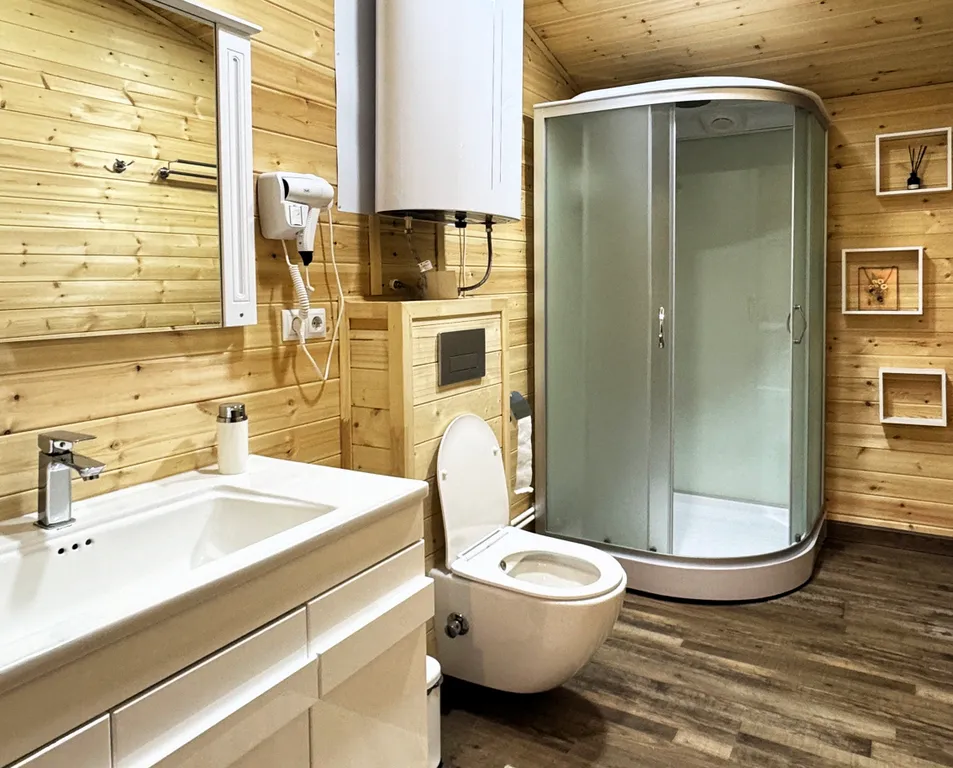 Просторный коттедж с тремя спальнями