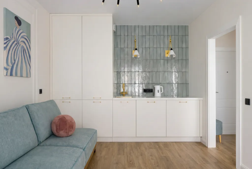 Квартира Квартира в мятных тонах у парка Краснодар с парковкой — Краснодар