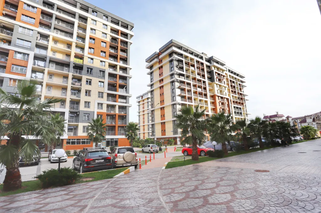 Квартира у моря с выделенной спальней и отдельной кухней