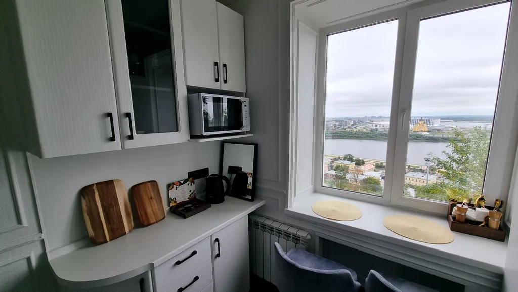 Уютная квартира с прекрасными закатами