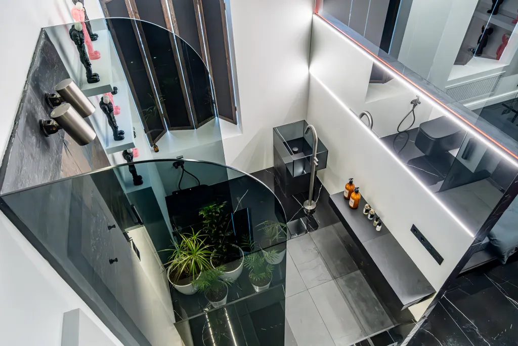 Квартира Квартира с авторским дизайном камином, сауной и кондиционером — Санкт-Петербург