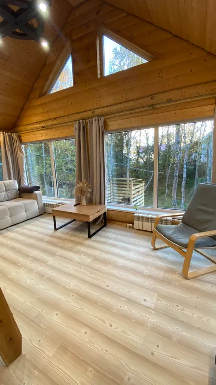 Коттедж Дом с баней и большим чаном, 7 минут от Мурманска — аренда посуточно в Кильдинстрой