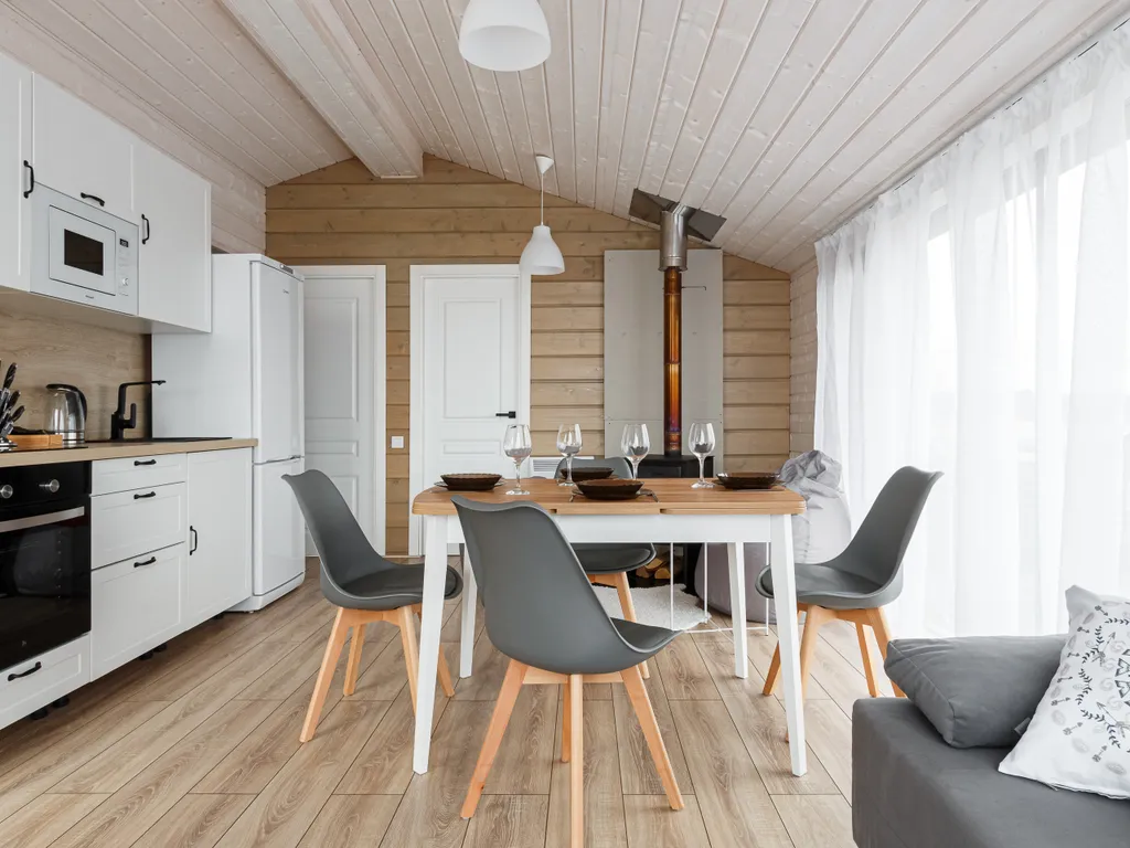 Семейный дом с баней и печью