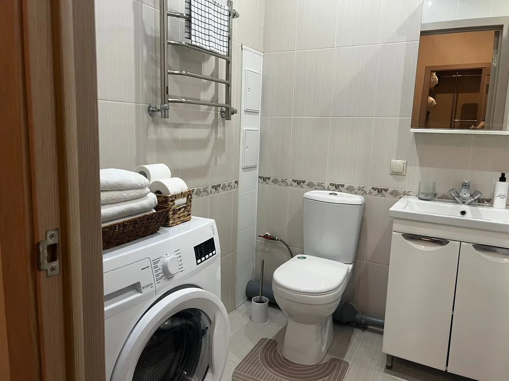 Светлая квартира с панорамным видом