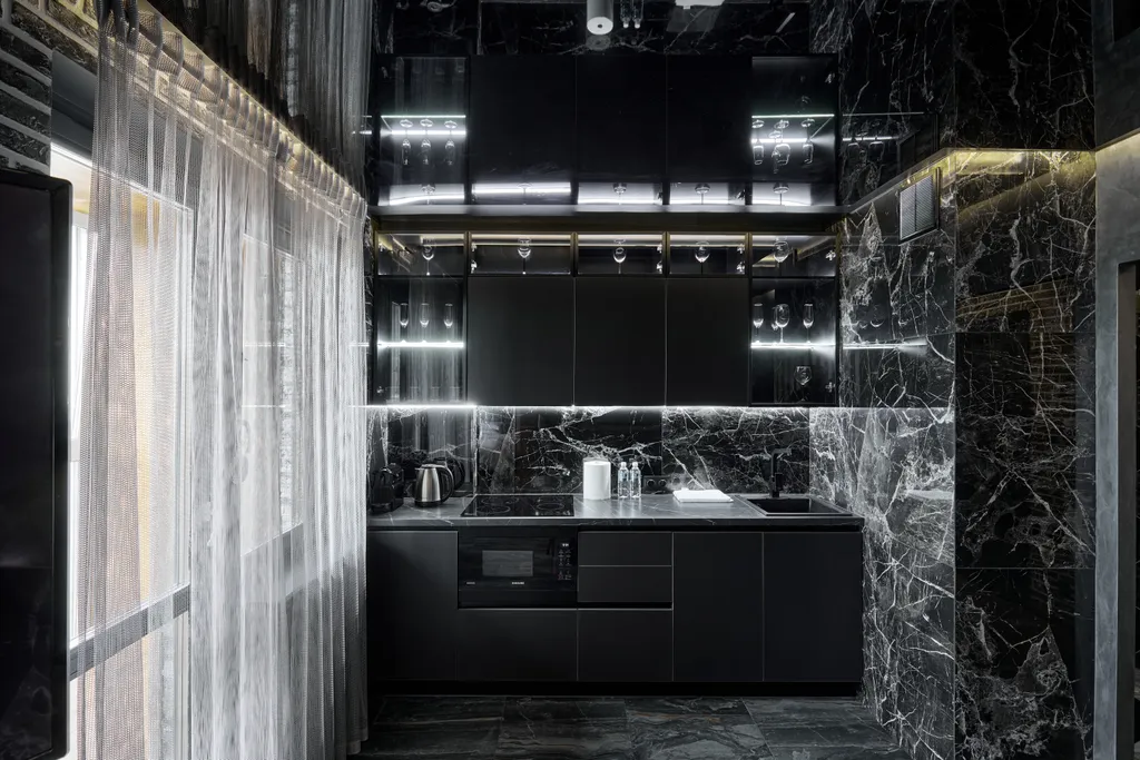 Апартаменты Reverie Black Space