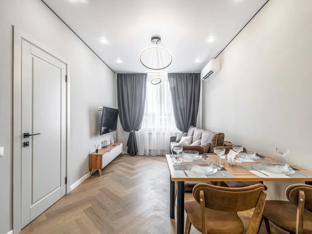 Стильная однакомнатная квартира