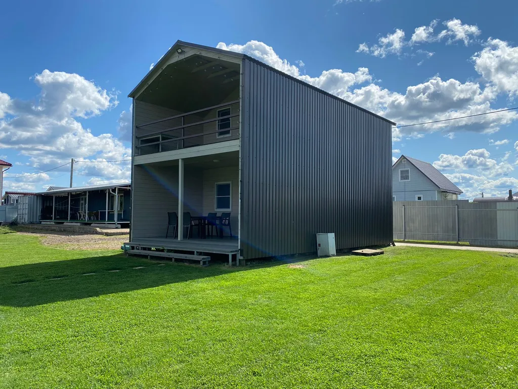 Дом у реки Дубна на первой линии