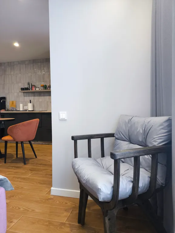 Apartments in a new building with designer renovations