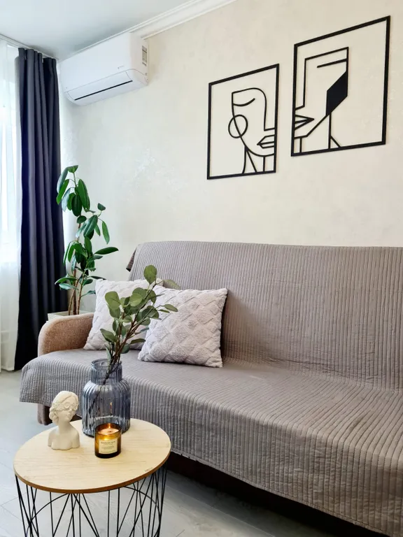 Квартира с камином в центре города