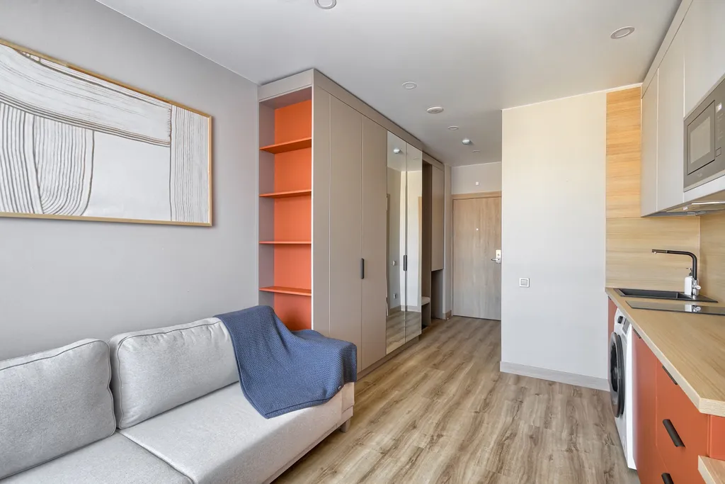 Квартира Квартира Студия в апарт-отеле Well — Санкт-Петербург