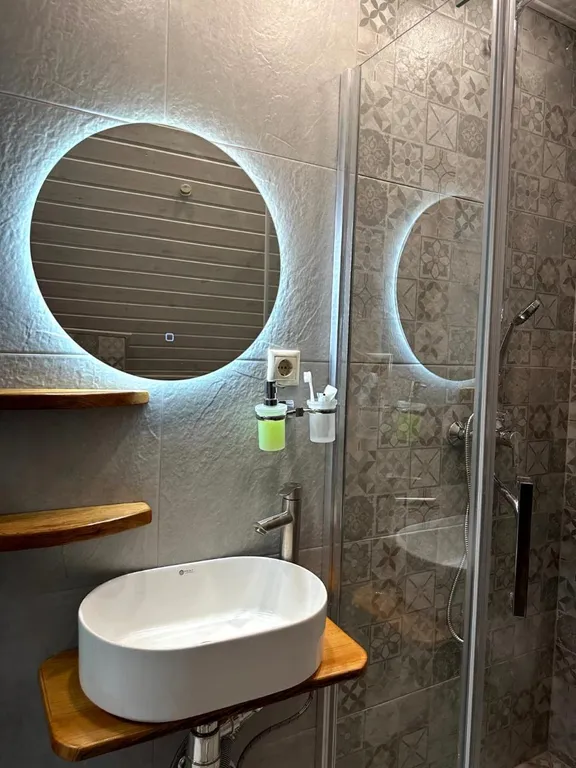 Монсардный этаж в стиле шале