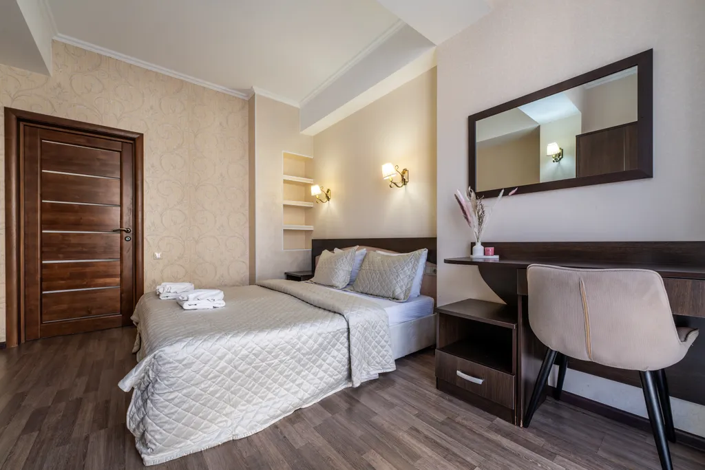 Семейные апартаменты, 3 этаж, Ваши панорамные горы