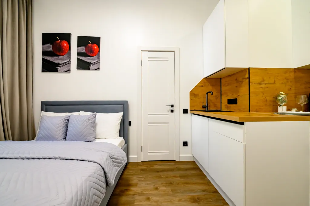 Квартира Квартира Дизайнерская студия на западе — Москва