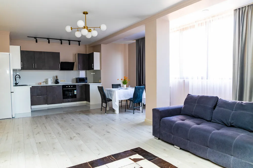 3-комнатная квартира в центре города