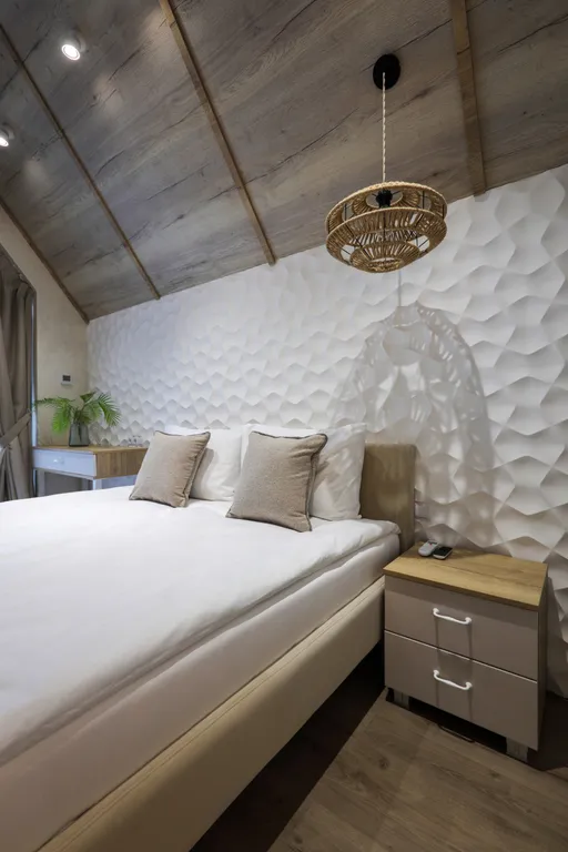 Коттедж c 3 спальнями, барбекю и парковкой