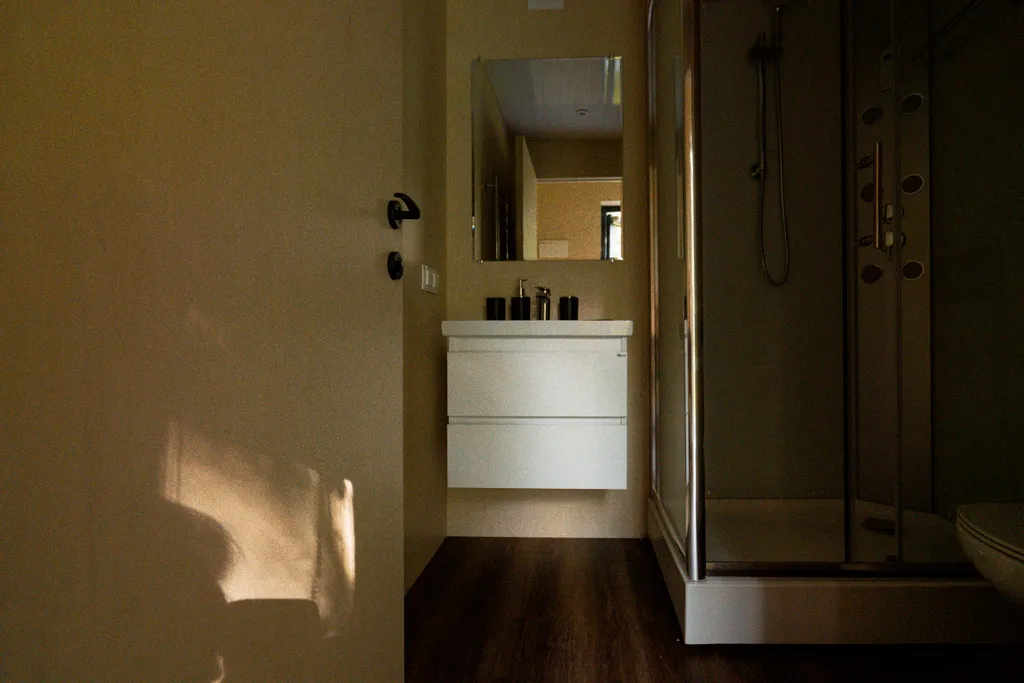 Мобильный дом с видом на озеро