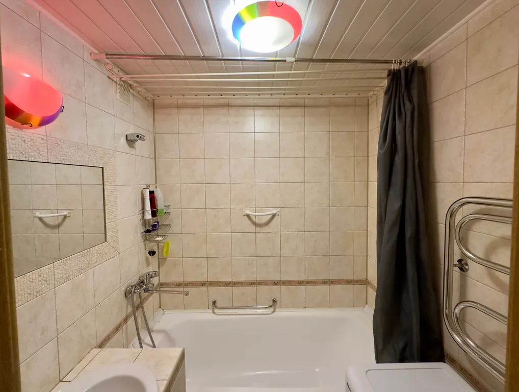 Квартира Квартира Уютная однушка у метро Проспект Просвещения на 5 мест — Санкт-Петербург