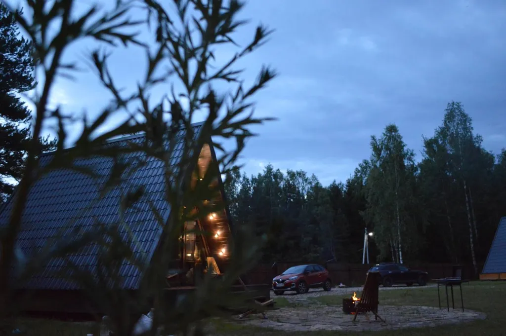 Коттедж Домик Березовый на территории 30 соток — Черноголовка