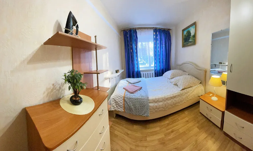 Уютная квартира с большим залом и раздельными комнатами — аренда посуточно в Тверь