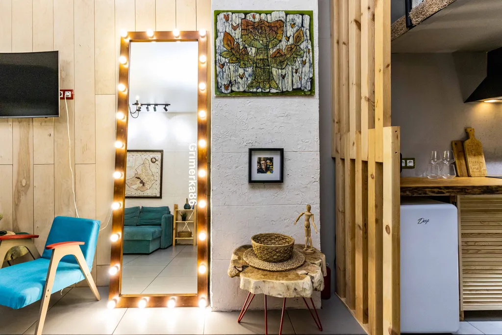 Двухуровневая лофт-студия