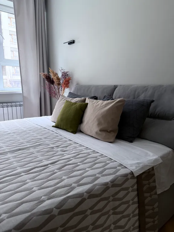 Уютная квартира с современным ремонтом в центре города