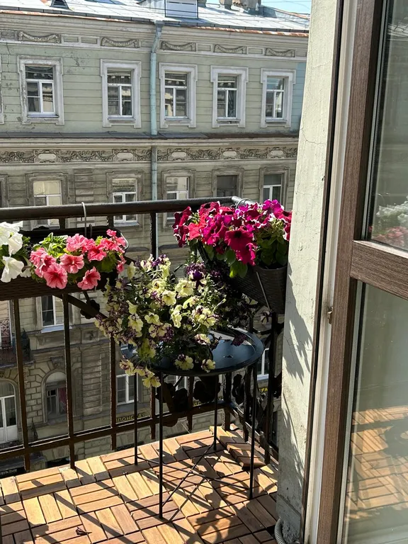 Квартира Квартира Новая студия с балконом в центре — Санкт-Петербург