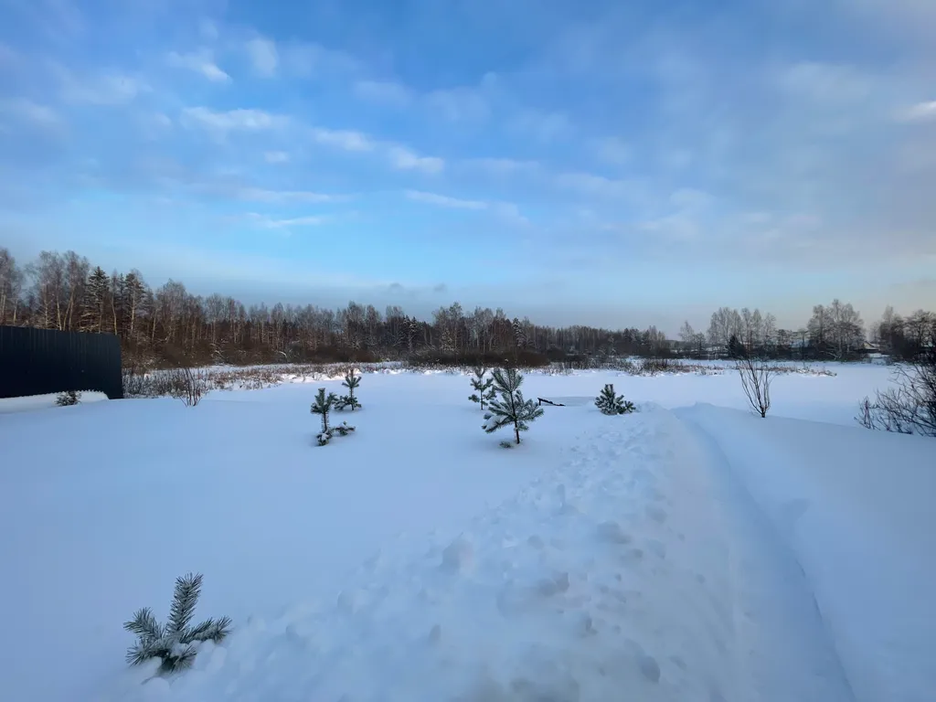 Домик со своим прудом и баней